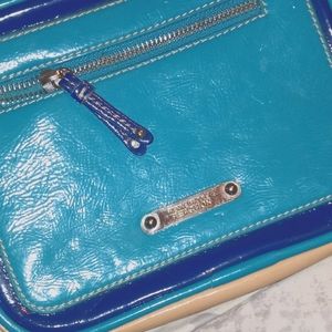 Y2K Kenneth Cole square vinyl crossbody bag